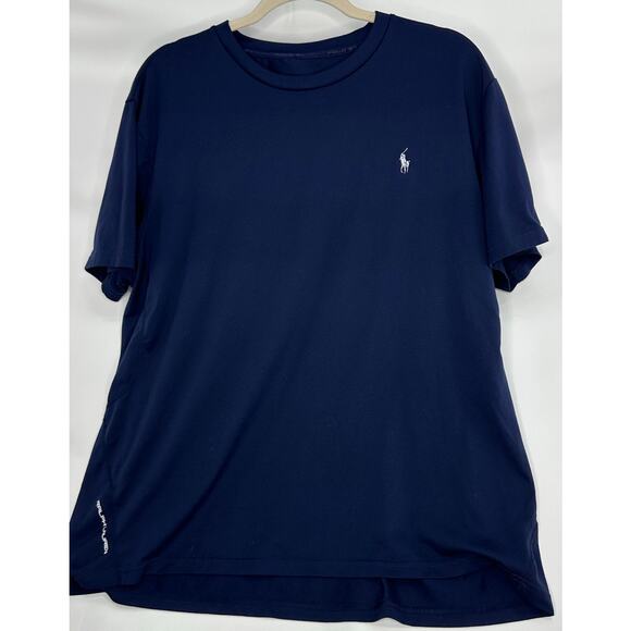 Polo Ralph Lauren Men's Performance T-Shirt in Navy Blue | Size XL - Picture 2 of 5